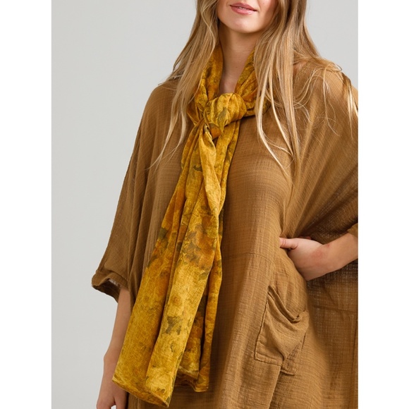 WOMEN'S - Italian Cotton Floral Scarves - Picture 5 of 10